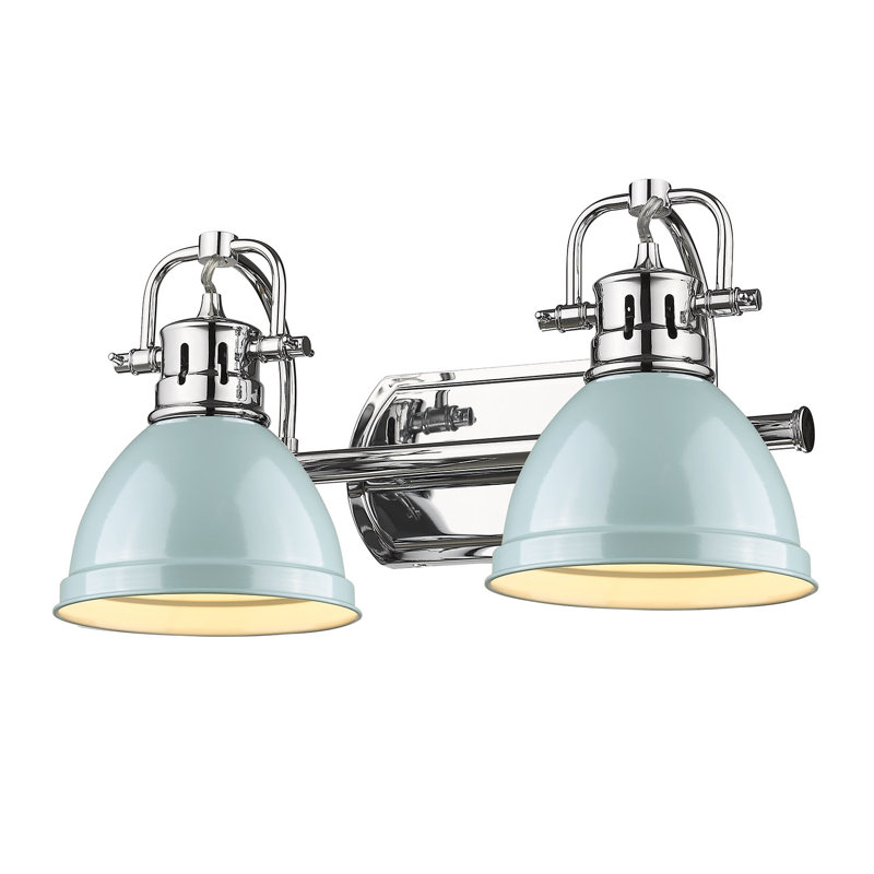 Lyndee 2 - Light Dimmable Vanity Light, Chrome, Seafoam