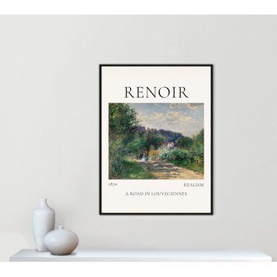 Old Masters Collection "A Road in Louveciennes" Print