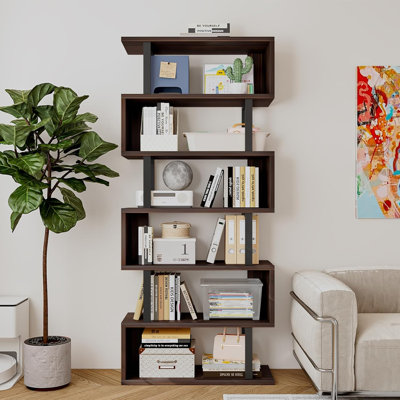 S Shaped industrial bookshelf Storage