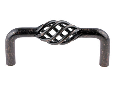Rustic 3" Center to Center Birdcage Pull