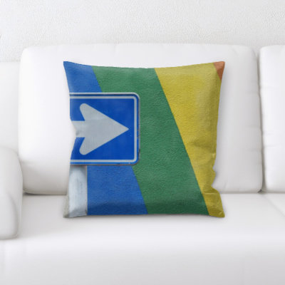 Microsuede Throw Pillow