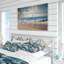 Ensemble de housse de couette Sunrise Hokusai Waves Japanese Pattern I - Coastal-2034894088