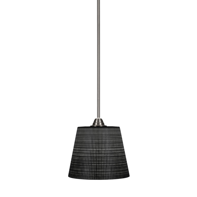 Luminaire suspendu Glenam Paramount, Gris, Nickel brossé