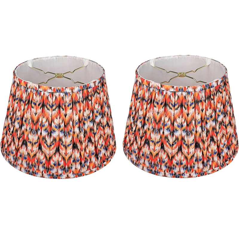 Abat-jour empire H 10 po Flora Collection, H 11 po x l 16 po x P 16 po
