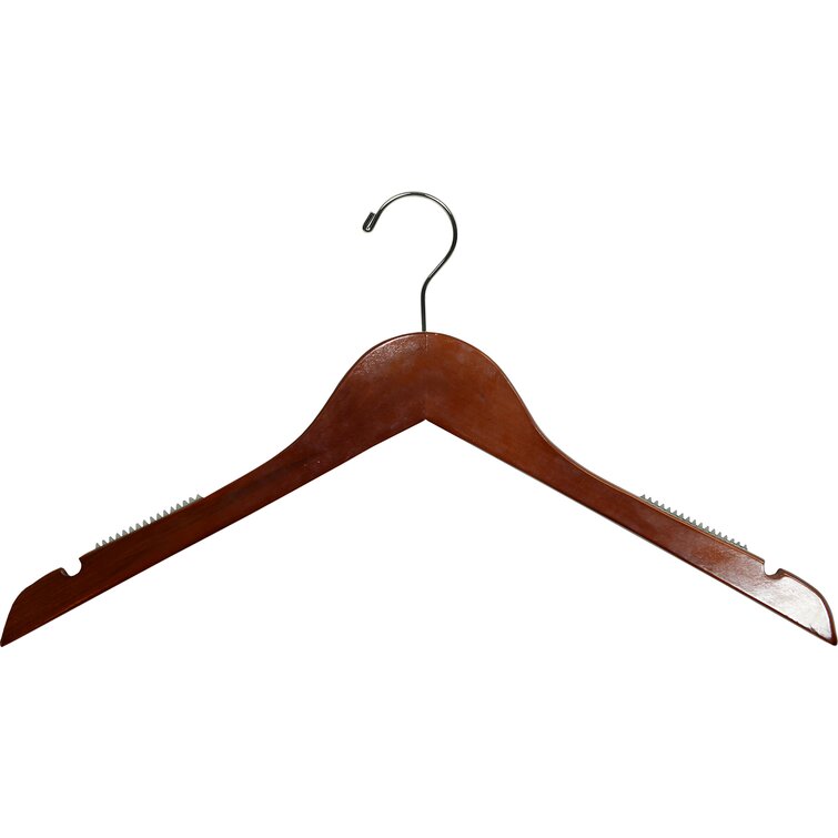 Mainstays Clothing Hangers, 10 Pack, Red, Durable Plastic