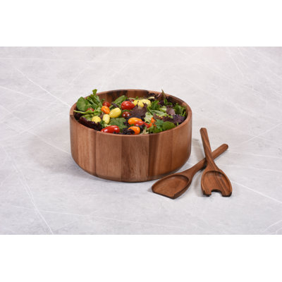 Bol à salade en bois d'acacia