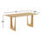 Ella 72" L Dining Table-190061707