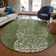 Machine-Washable Stain Resistant Abstract Area Rug