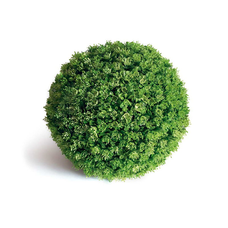 38cm Faux Boxwood Plant, Autumnal