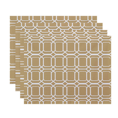 Synthia 4 Piece Placemat Set