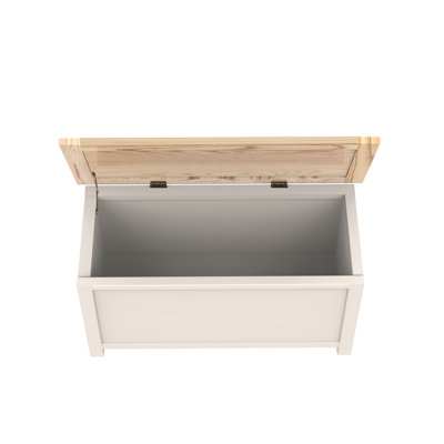 Wood Flip Top Storage Bench