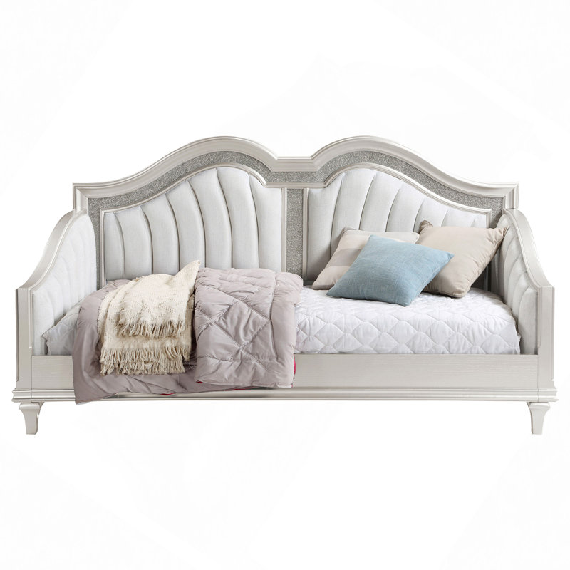 Sliver Oak And Ivory Daybed