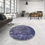 Tapis violet à motif abstrait Juno-1560881905