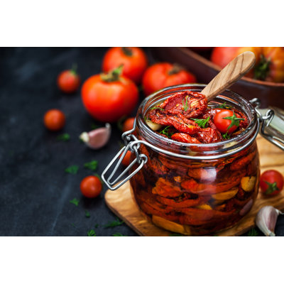 Sun Dried Tomatoes - Wrapped Canvas Print