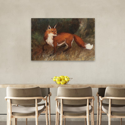 Animaux et renard brun