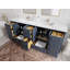 Meuble-lavabo de salle de bain l 84 po x P 22 po x H 36 po Aberdeen-74892708-92499975