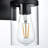 Bathroom Light Fixtures, Matte Black Modern Vanity Lights With Clear Glass Shades, Bathroom Wall Lamp For Mirror Living Room Cabinet Bedroom Porch-414725830