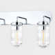 Keva 3 Light Transparent Dimmable Vanity Light