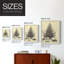 «Christmas Holiday Art», reproduction encadrée Lxxxv - bois massif-354633222-354633243