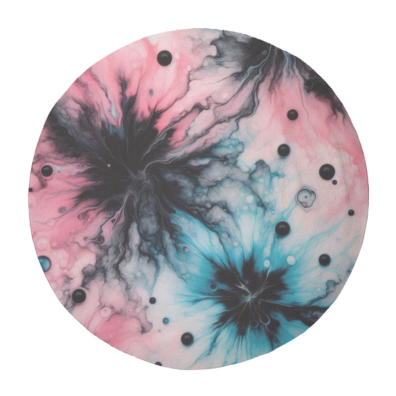 Tapis tressé doux, Rond 5 pi