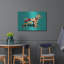 Art mural en métal Red Bull Barrel® «Bull Terrier Pop 2» par Mark Ashkenazi-136567212