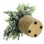 24.89cm Faux Eucalyptus Plant in Concrete Pot