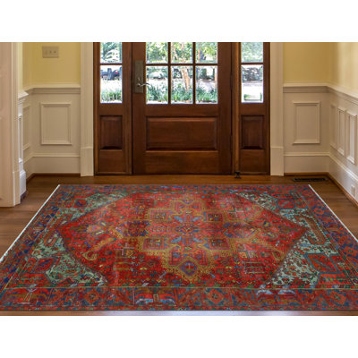 Khylar Heriz Cantara Red Rug