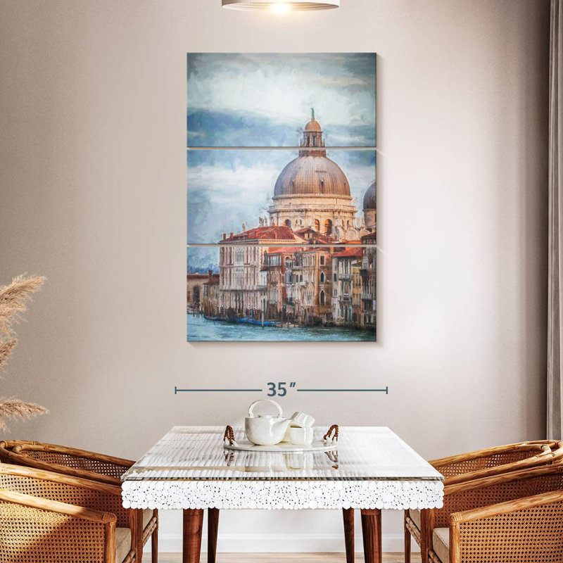 Masam Grand Canal Maria Della Salute, H 50 po x l 32 po