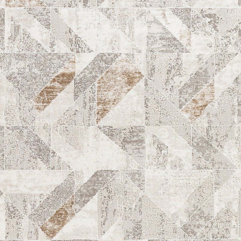 Lemaire Chevron Indoor Rug, Rectangle 5'3" x 7'