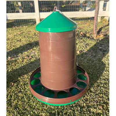 Mangeoire à poulet recyclée Eco 35 lb