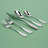Goddess 20 Piece Flatware Set, Service for 4
