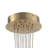 19-light Seeded Glass Cluster Bubble Chandelier