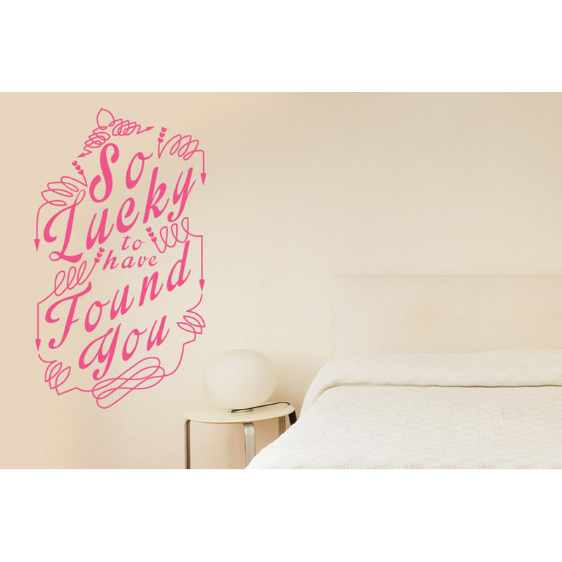Non-Wall Damaging Wall Decal, Pink