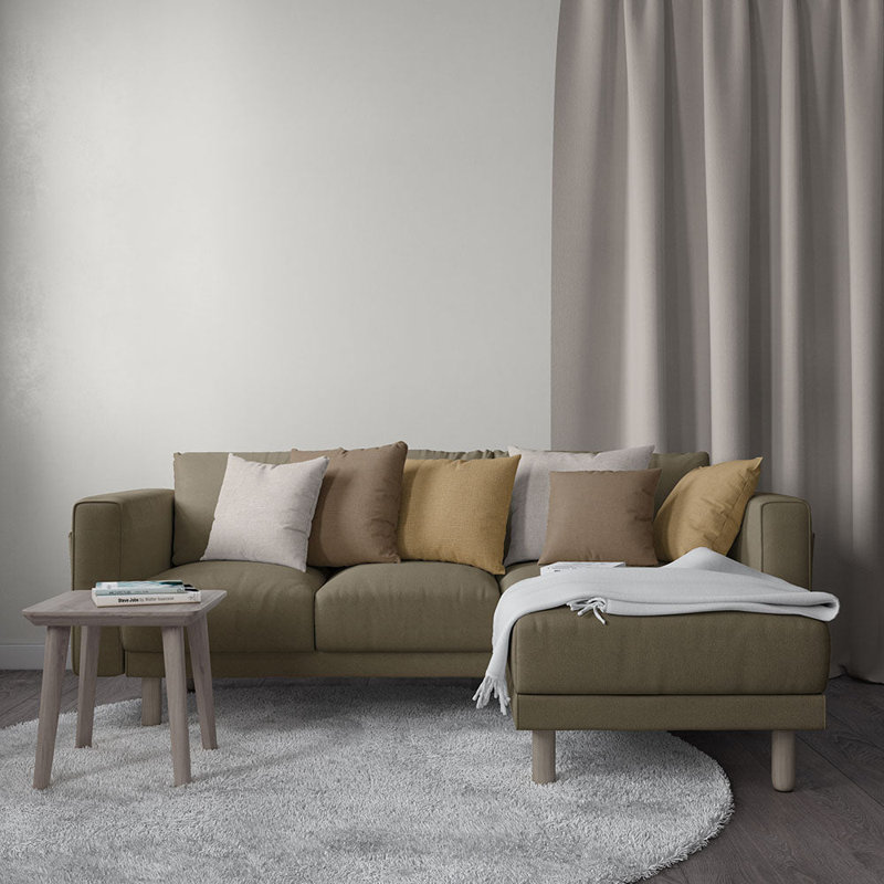Tissu uni Abbeyshea Bedrock, Toile de jute