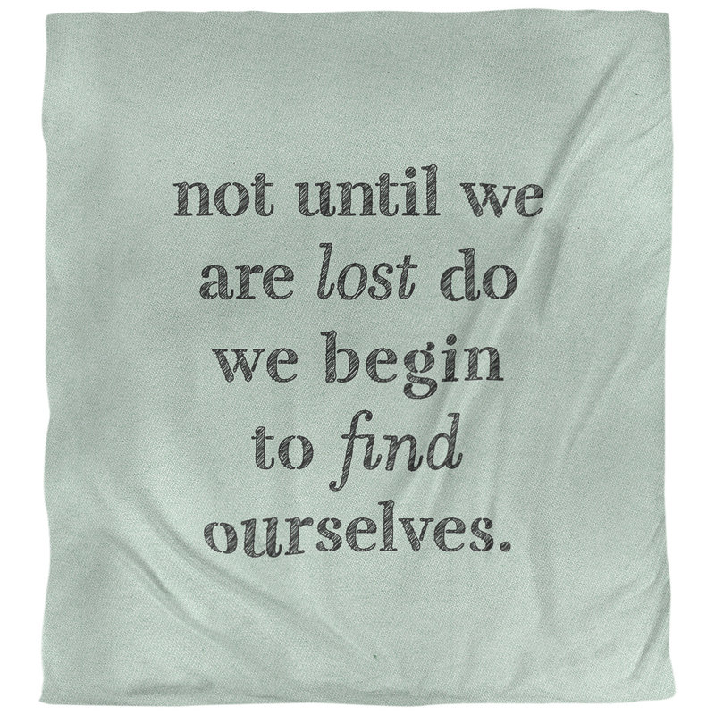 Housse de couette réversible simple Quotes, Housse de couette pour très grand lit, Vert / Noir