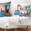 Coussin lombaire imprimé Zaandam Mills on Water Channel