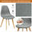 Fils 17.5'' H Linen Upholstered Side Chair