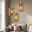 12 cm H Drum Glass Lamp Shade