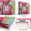 Impression sur toile Floral Chic No.5 - Pink Perfume Pop Art-369211057