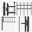 225 cm W Gate Fencing