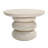 Jeneanne Modern Mango Wood Accent Table with Sculptural Round Base - Handmade Contemporary End Table with Solid Wood Construction for Stylish Home Decor-2141703502