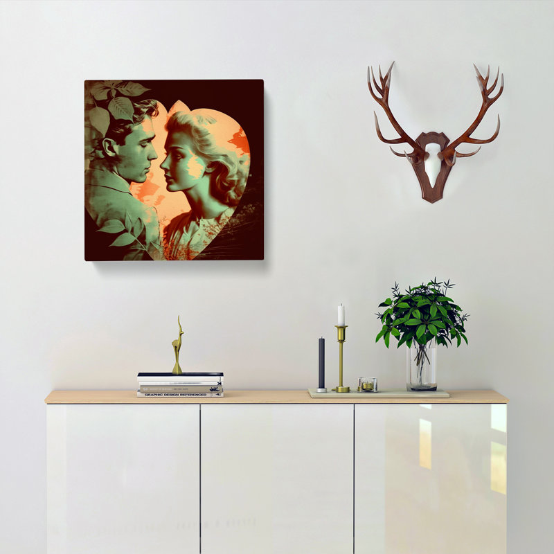 Modern Wall Art - Wrapped Canvas, 50cm H x 50cm W x 3cm D