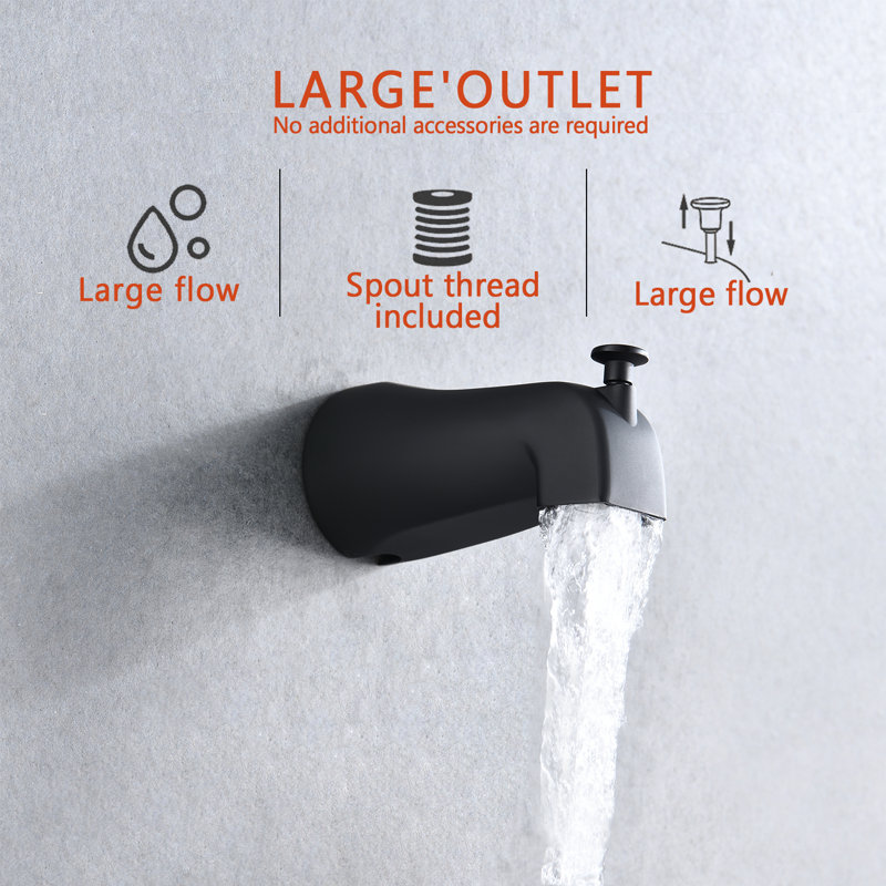Robinet de baignoire et de douche avec valve brute