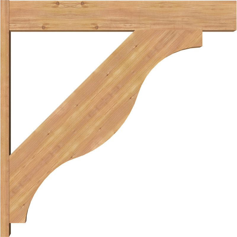 Jeu de blocs Funston, P 44 po x H 44 po, 7 1/2" W Western Red Cedar (Smooth)