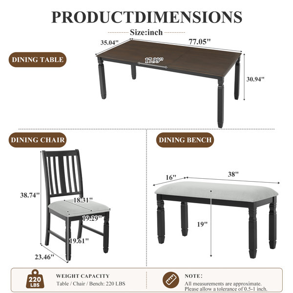 Dimensions du produit