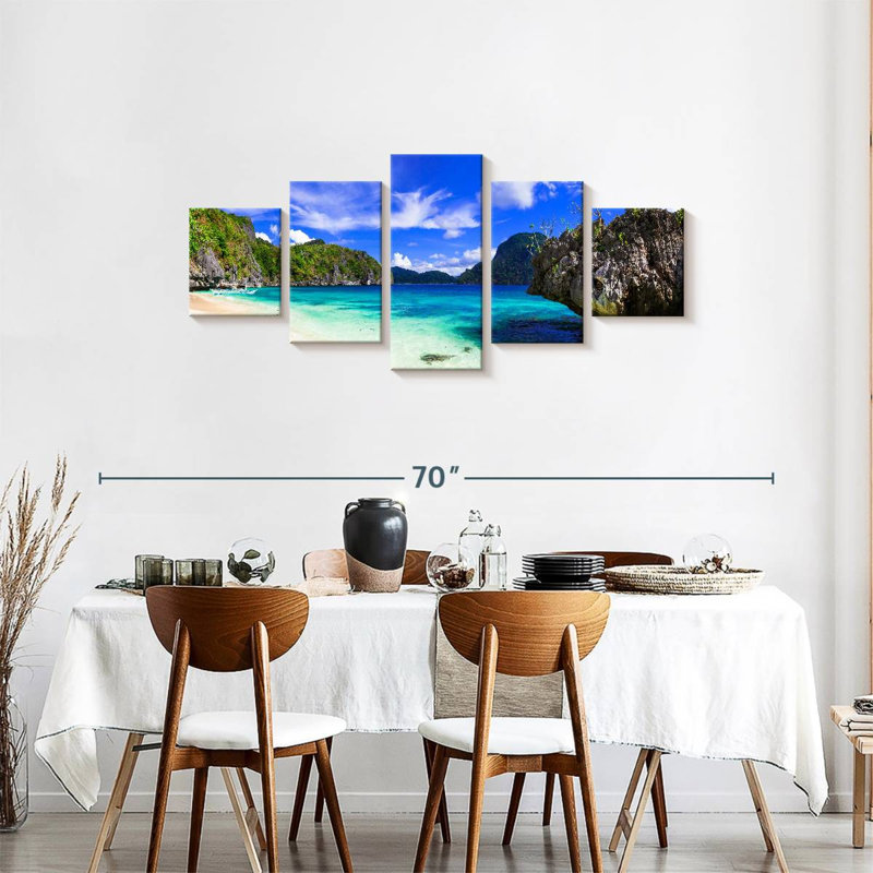 Plage Gillard El Nido Palawan, H 24 po x l 55 po