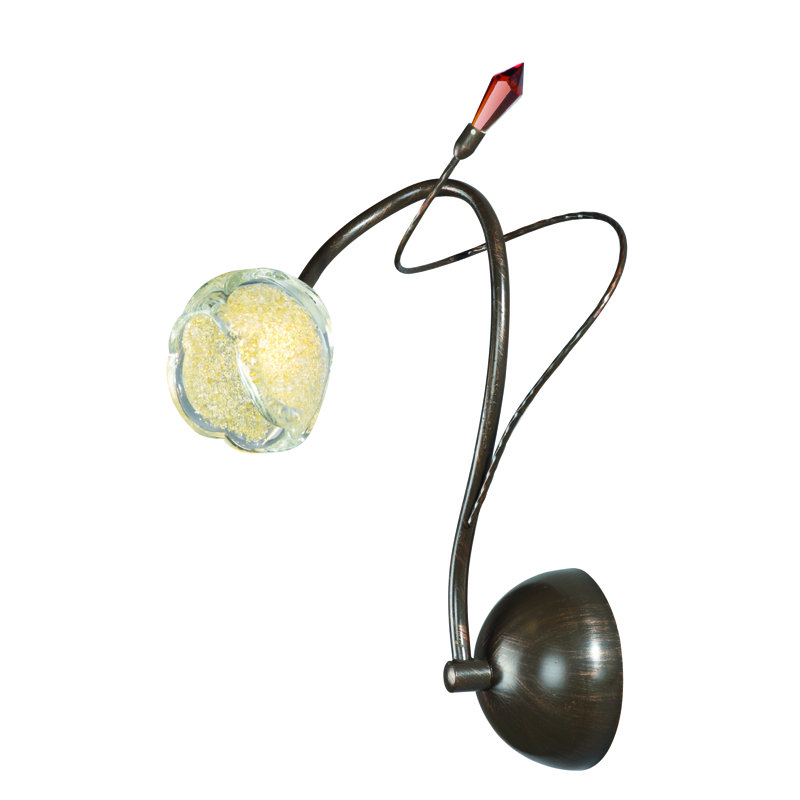 Hathcock Armed Sconce, Bronze