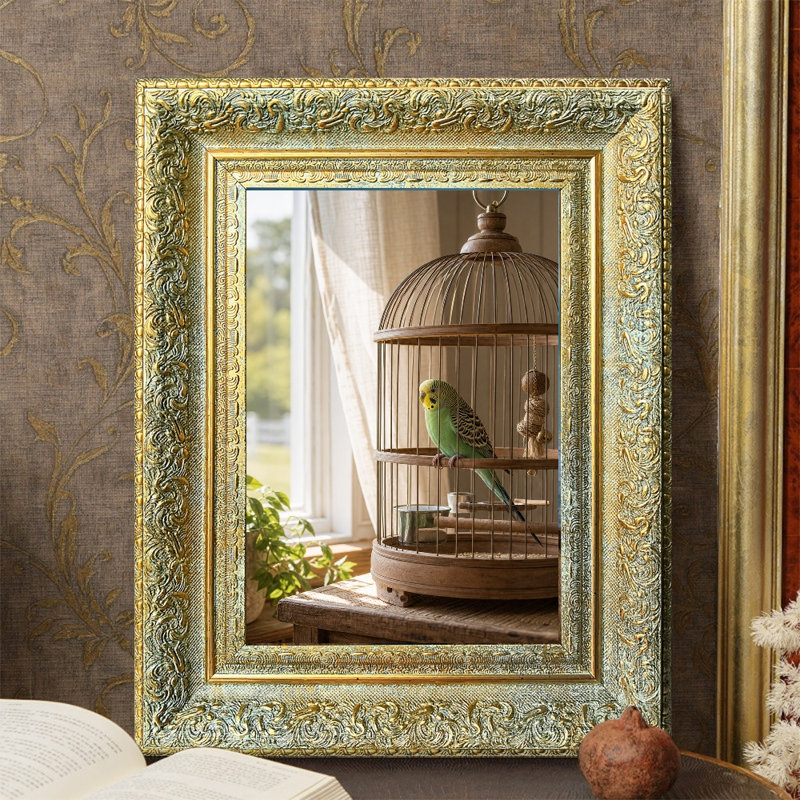 Cadre photo sophistiqué doré antique 1 pièce 8 po x 10 po avec fixation murale ou de table, Antique Gold, 1, 8" W x 10" H