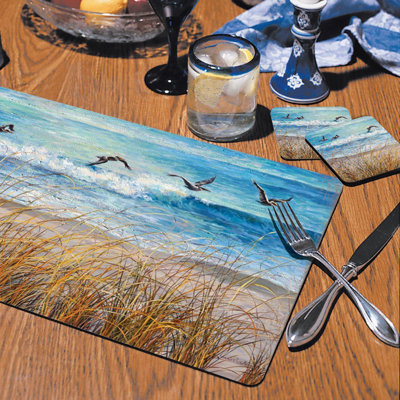 Amatia Wood Nautical Rectangle Placemat