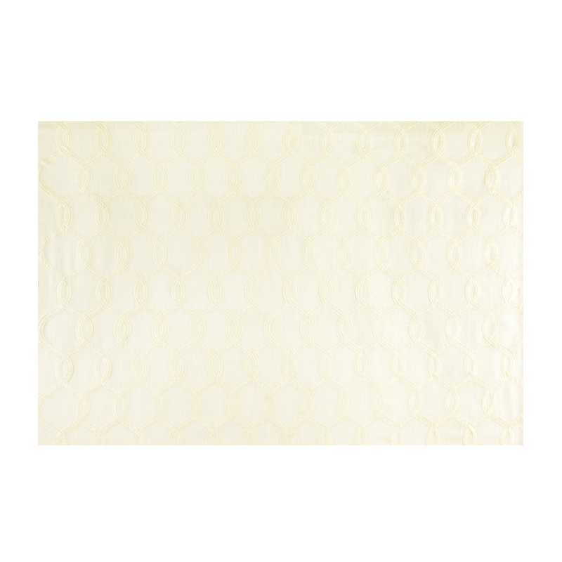 Tissu brodé Gresham, Neige